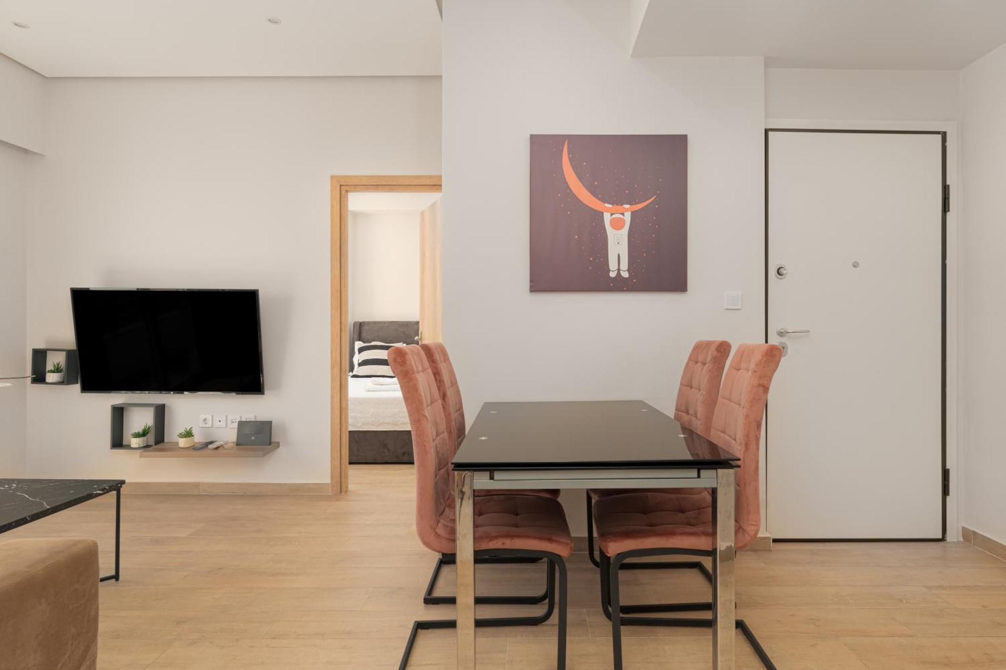 Comfy Apartment Near Acropolis Atenas Exterior foto
